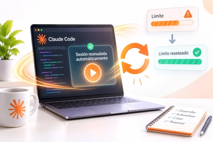 Claude Code reanuda solo tu sesión al resetear el límite