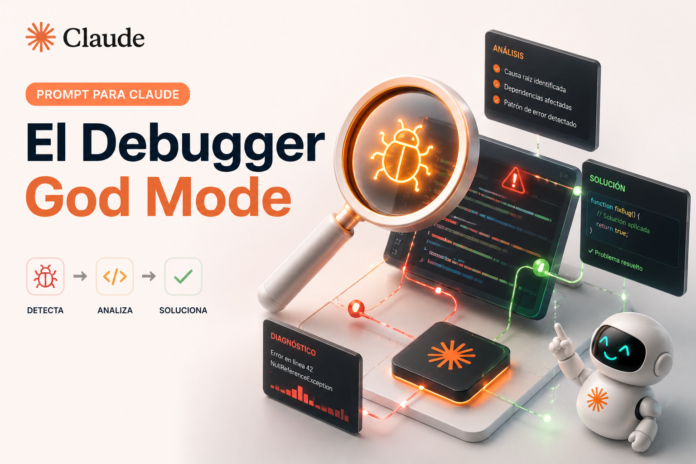 Prompt para Claude "El Debugger God Mode" Prompt para Claude "El Debugger God Mode"