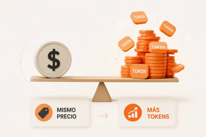 Sonnet 5 mantiene su precio, pero cuenta más tokens Sonnet 5 mantiene su precio, pero cuenta más tokens