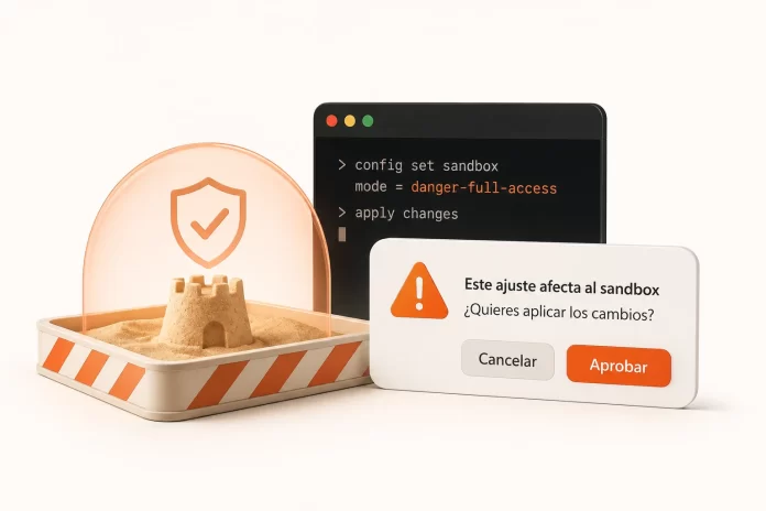 Claude Code exige aprobar los ajustes que tocan el sandbox