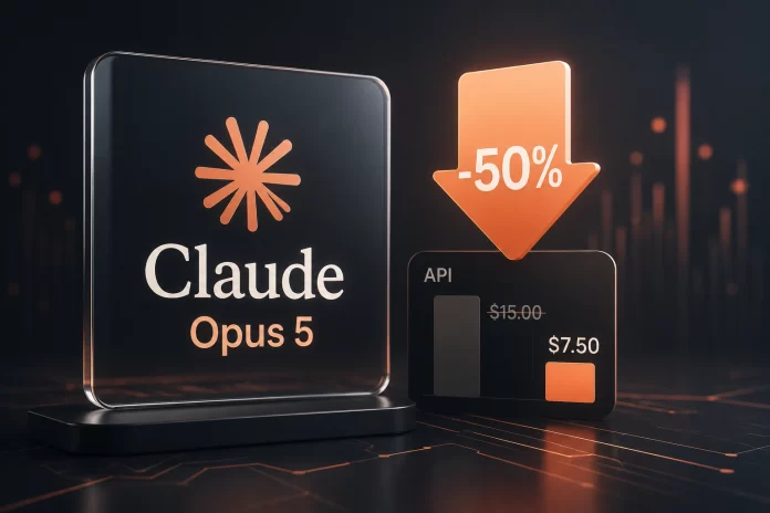 Claude Opus 5 rebaja su precio