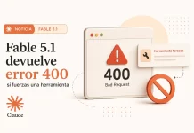 Fable 5.1 devuelve error 400 si fuerzas una herramienta Fable 5.1 devuelve error 400 si fuerzas una herramienta